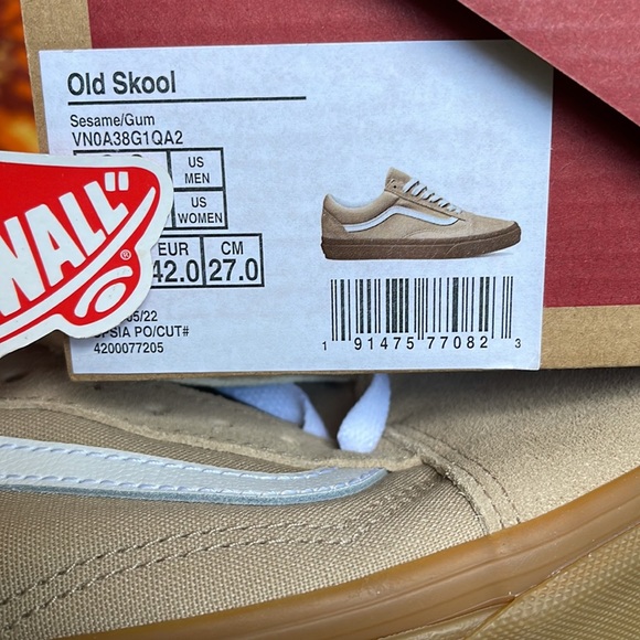 Vans Old School Sesame/Gum Men’s sneakers - Picture 16 of 16